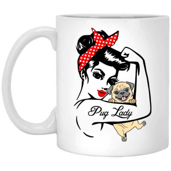 Pug Lady Mug Cool Gifts For Women Love Puggy Puppies A651a2 0