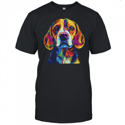 Beagle Dog Colorful Face Dog Lover Men Women Shirt Mens T Shirt W1yaxu 510x510 1