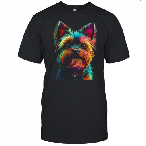Yorkshire Terrier Dog Colorful Face Dog Lover Men Women Shirt Mens T Shirt Bcjy8f 510x510 1