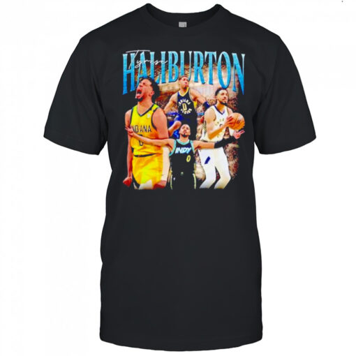 Tyrese Haliburton Indiana Pacers Vintage Graphic Shirt Mens T Shirt Taifqd 510x510 1