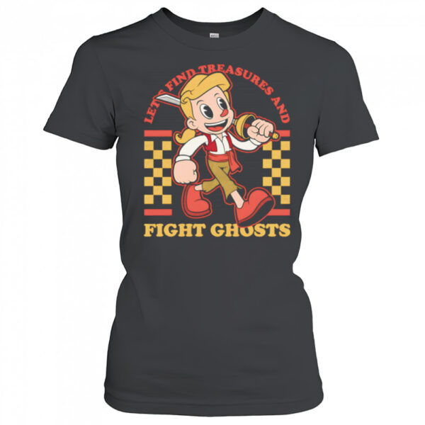 Game Mascot Monkey Fight Ghosts Shirt Womens T Shirt Iskndp