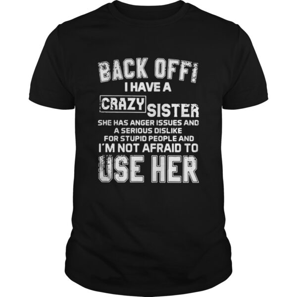 Black Off I Have A Crazy Sister She Has Anger Issues And A Serious Dislike For Guys