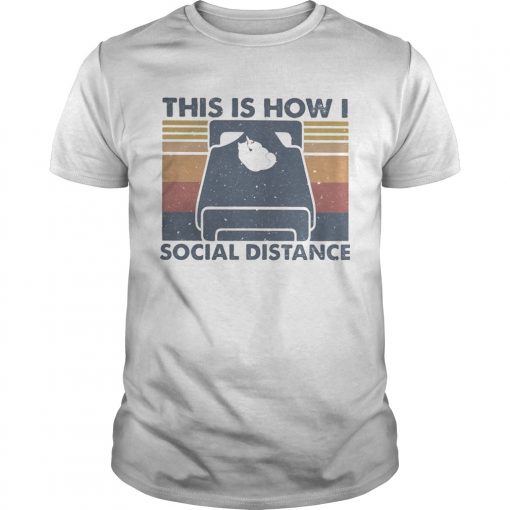 Cat Sleep This Is How I Social Distance Vintage Retro Unisex 510x510 1