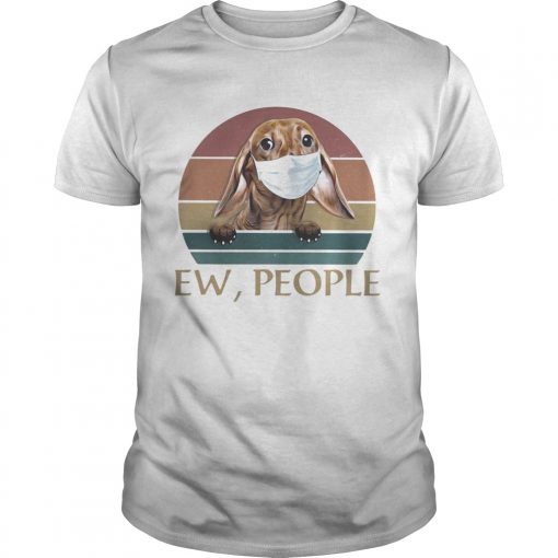 Dachshund Face Mask Ew People Vintage Retro Unisex 510x510 1