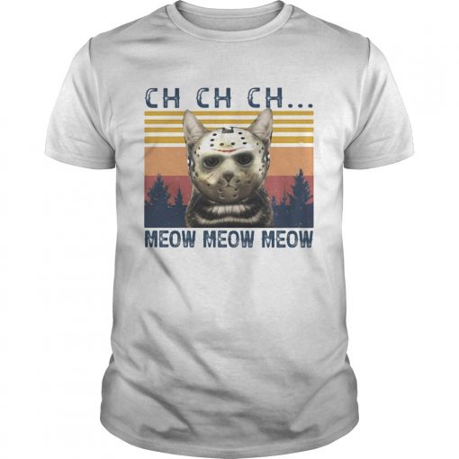 Halloween Jason Voorhees Cat Ch Meow Vintage Retro Unisex 510x510 1