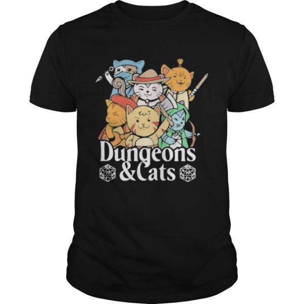 Dungeons And Cats Game Characters Art Unisex