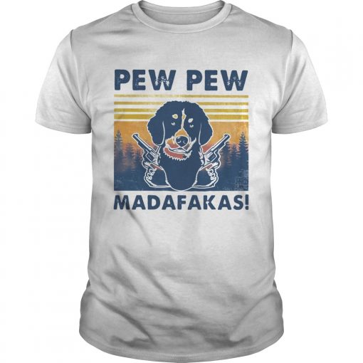 Pew Pew Madafakas Dog Gun Vintage Retro Unisex 510x510 1