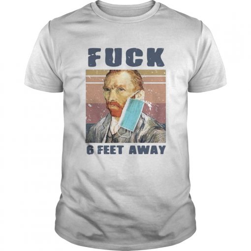 Van Gogh Face Mask Fuck 6 Feet Away Vintage Unisex 510x510 1