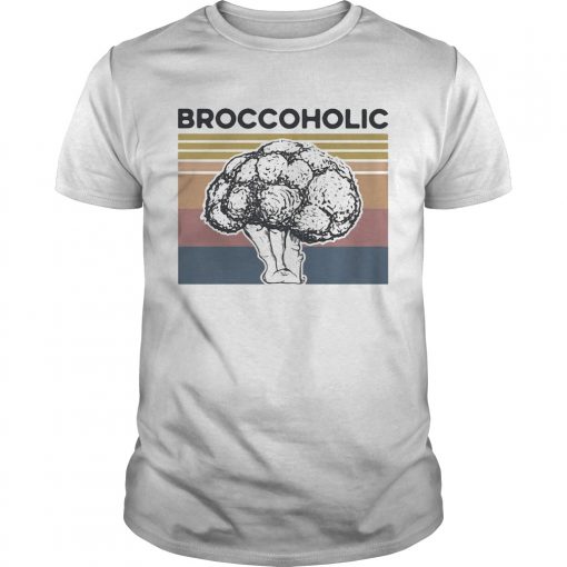 Vegan Broccoholic Vintage Retro Unisex 510x510 1