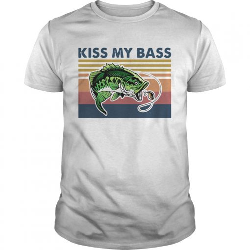 Pretty Fishing Kiss My Bass Vintage Retro Unisex 510x510 1