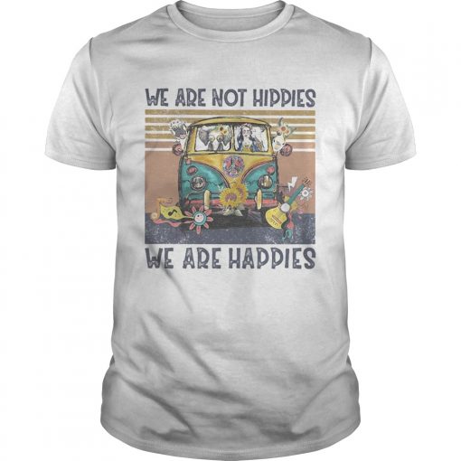 Peace Bus Elephant We Are Not Hippies We Are Happies Vintage Retro Unisex 510x510 1