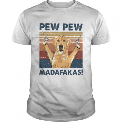 Golden Retriever Pew Pew Madafakas Vintage Unisex 510x510 1