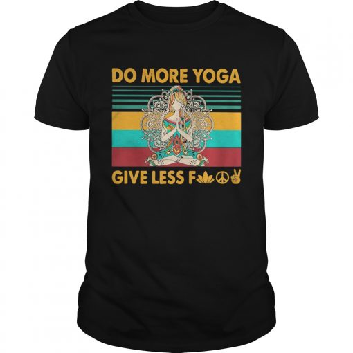 Do More Yoga Give Less Fuck Vintage Retro Unisex 510x510 1
