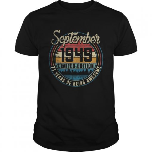 September 194971 Years Of Being Awesome Vintage Retro Unisex 510x510 1