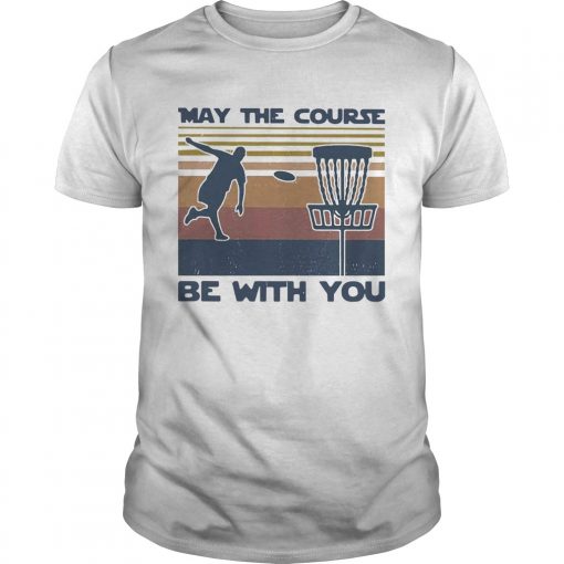 Disc Golf May The Course Be With You Vintage Unisex 510x510 1