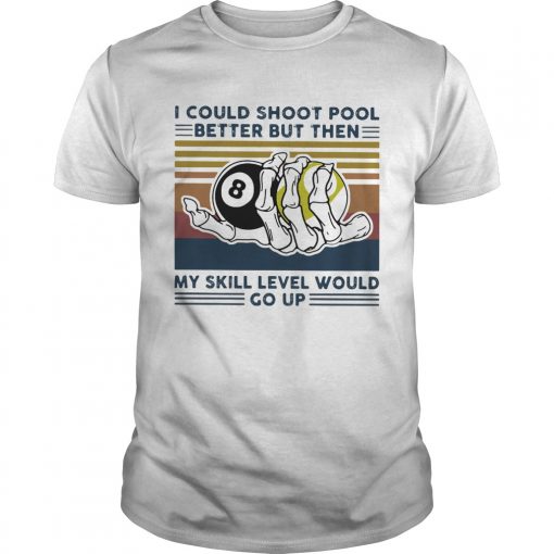 I Could Shoot Pool Better But Then My Skill Level Would Go Up Vintage Retro Unisex 510x510 1