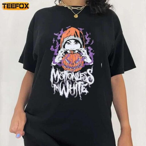 Motionless In White Scoring The End Of The World Uk Europe Tour 2023 Music Graphic Unisex T Shirt 1 Iv4z 510x510 1