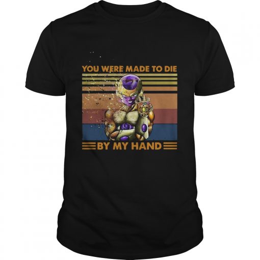 Frieza Infinity Gauntlet You Were Made To Die By My Hand Vintage Unisex 510x510 1