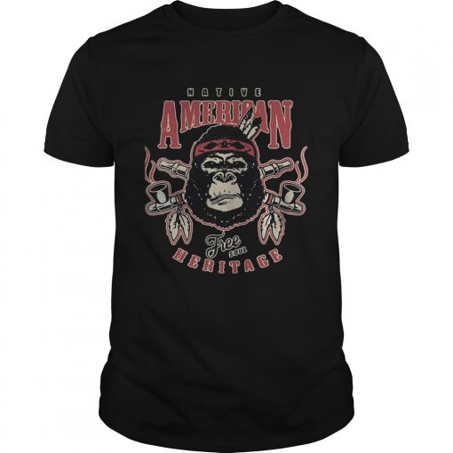 Gorilla Native American Free Soil Heritage Unisex 510x510 1