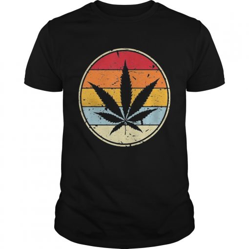 Weed Black Vintage Retro Circle Unisex 510x510 1