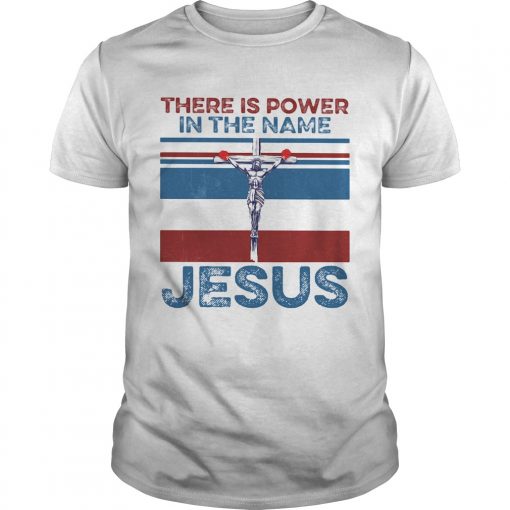There Is Power In The Name Of Jesus Vintage Retro Unisex 510x510 1