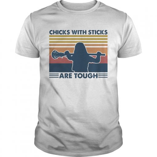 Disc Golf Chicks With Sticks Are Tough Vintage Retro Unisex 510x510 1