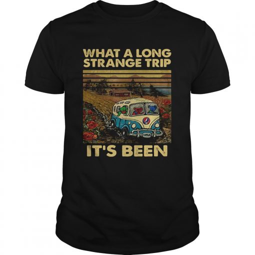 What A Long Strange Trip Its Been Car Bear Vintage Retro Unisex 510x510 1