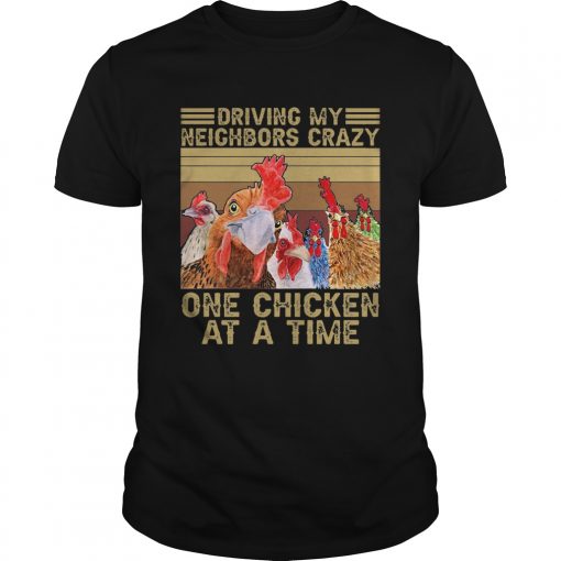 Driving My Neighbors Crazy One Chicken At A Time Face Mask Vintage Retro Unisex 510x510 1