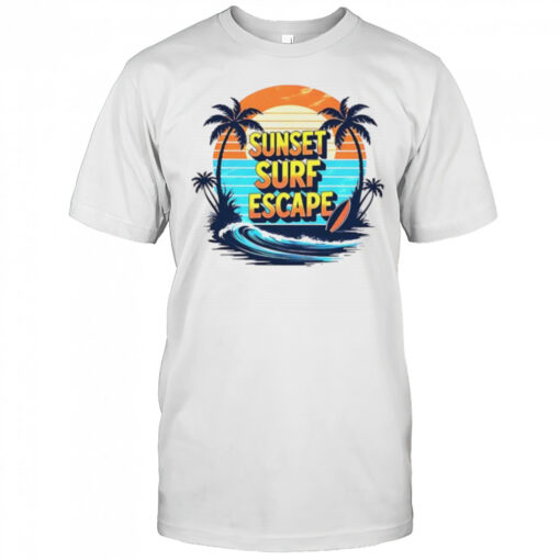 Sunset Surf Escape Vintage Shirt Mens T Shirt Dzdwah 510x510 1