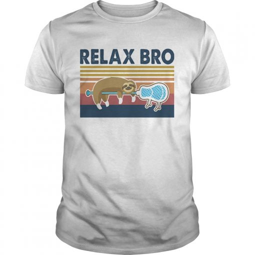 Relax Bro Lacrosse Sloth Vintage Retro Unisex 510x510 1