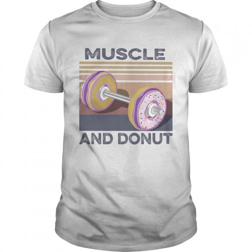 Muscle And Donut Vintage Retro Unisex 510x510 1