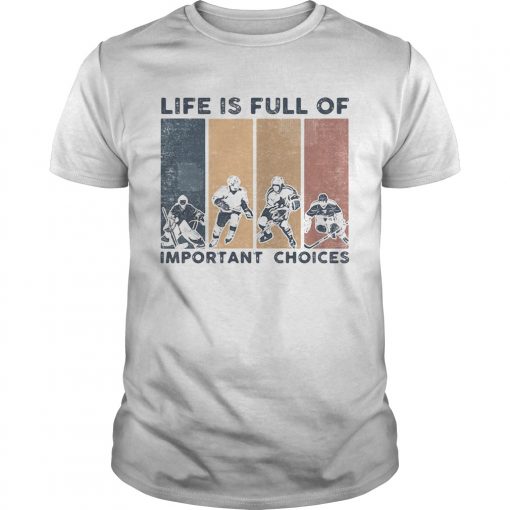Life Is Full Of Important Choices Golfball Vintage Retro Unisex 510x510 1