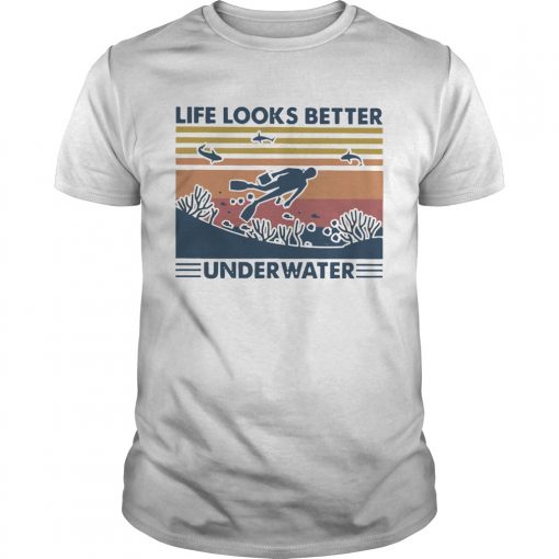 Life Looks Better Underwater Vintage Unisex 510x510 1