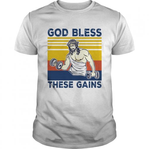 God Bless These Gains Vintage Unisex 510x510 1
