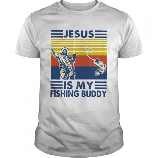 Jesus Is My Fishing Buddy Vintage Unisex 510x510 1