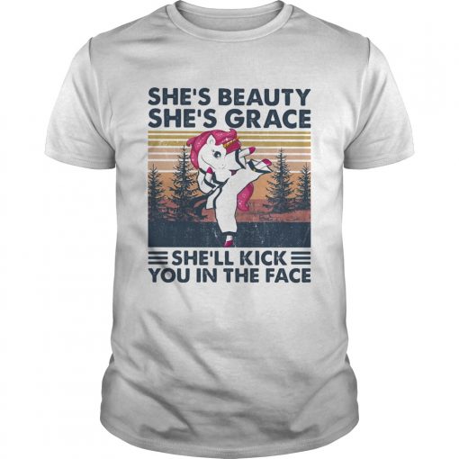 Unicorn Shes Beauty Shes Grace Shell Kick You In The Face Vintage Retro Unisex 510x510 1