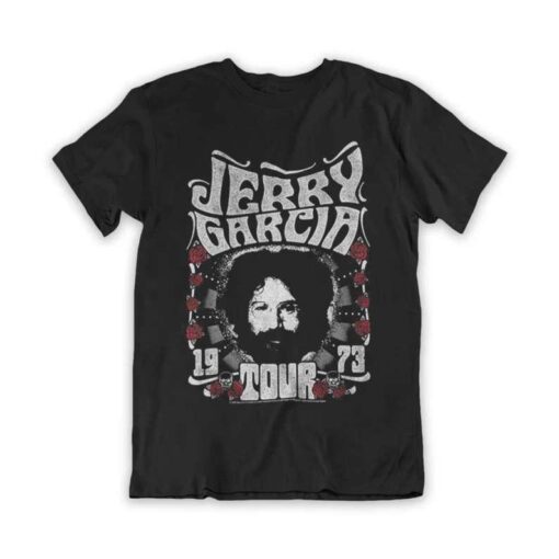 Jerry Garcia Band 1973 Tour Vintage Unisex T Shirt 1 Le7f 510x510 1