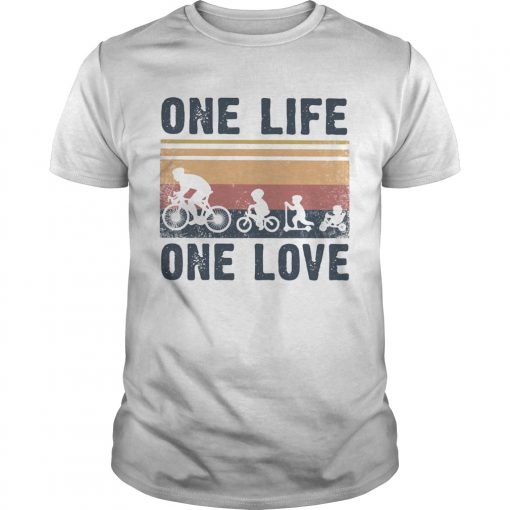 One Life One Love Bike Bikecil Vintage Retro Unisex 510x510 1