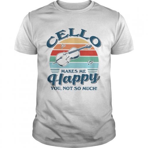 Cello Makes Me Happy You Not So Much Vintage Unisex 510x510 1