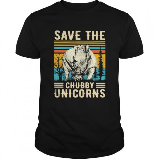 Rhino Save The Chubby Unicorns Vintage Retro Unisex 510x510 1