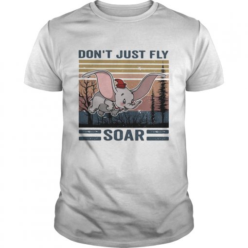 Dont Just Fly Soar Elephant Vintage Retro Unisex 510x510 1