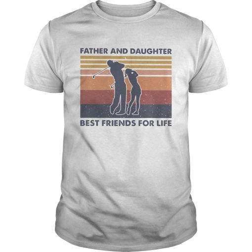 Golf Father And Daughter Best Friends For Life Vintage Retro Unisex 510x510 1