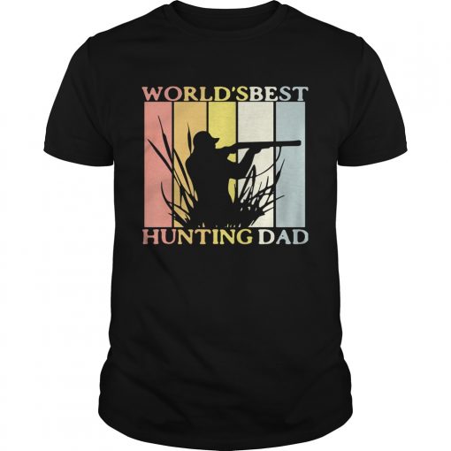 Worlds Best Hunting Dad Happy Fathers Day Vintage Retro Unisex 510x510 1