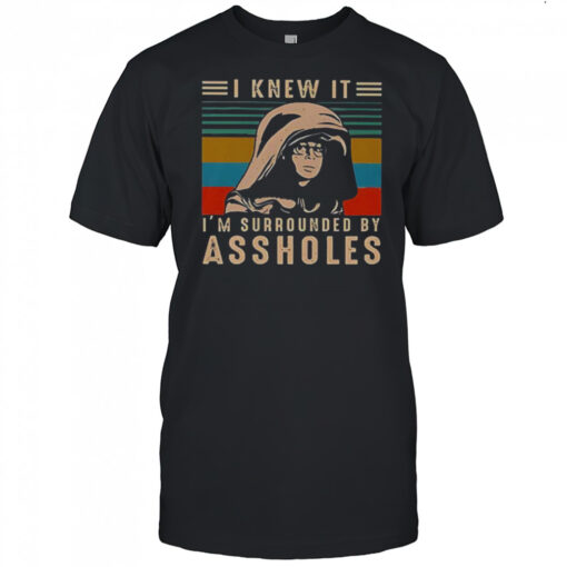 Dark Helmet I Knew It Im Surrounded By Assholes Retro Vintage T Shirt Mens T Shirt 7smoha 510x510 1
