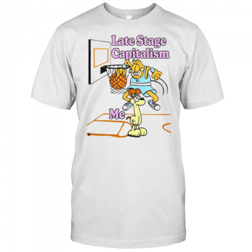 Last Stage Capitalism Garfield Vs Odie Basketball T Shirt Mens T Shirt Gsz9yd 510x510 1