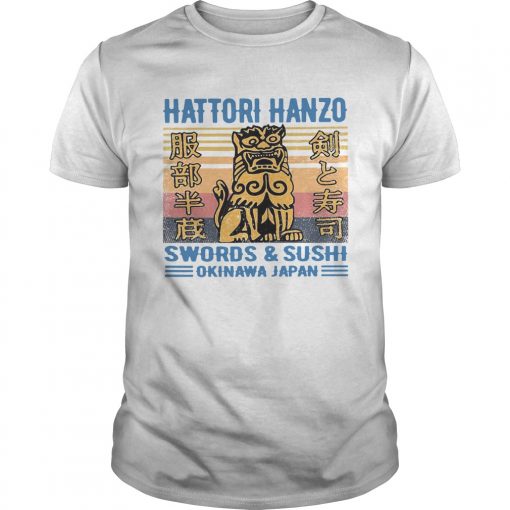 Hattori Hanzo Swordssushi Okinawa Japan Vintage Unisex 510x510 1