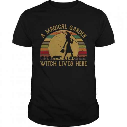 A Magical Garden Witch Lives Here Vintage Unisex 510x510 1