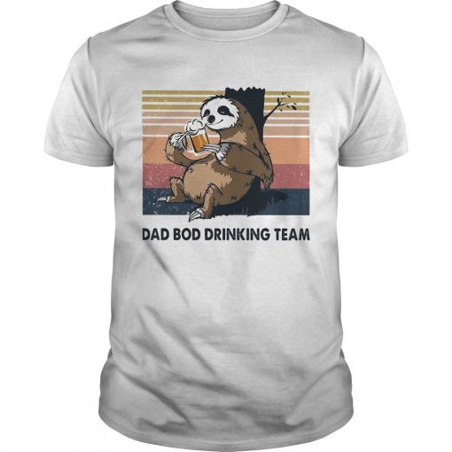 Sloth Beer Dad Bod Drinking Team Vintage Unisex 510x510 1