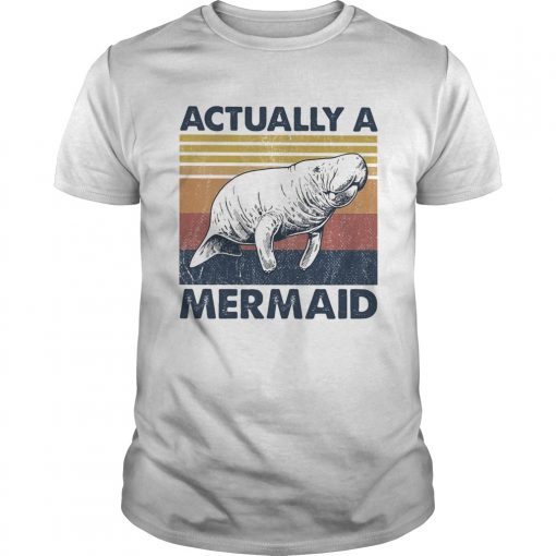 Actually A Mermaid Vintage Unisex 510x510 1
