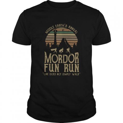 Middle Earths Annual Mordor Fun Run One Does Not Simply Walk Vintage Unisex 510x510 1